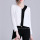 Women Office Loose Striped Blouses/Top